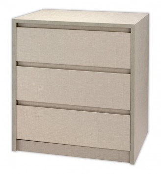 Cajonera de madera para armario interior Color blanco cm H.50xL.86,5xP.45